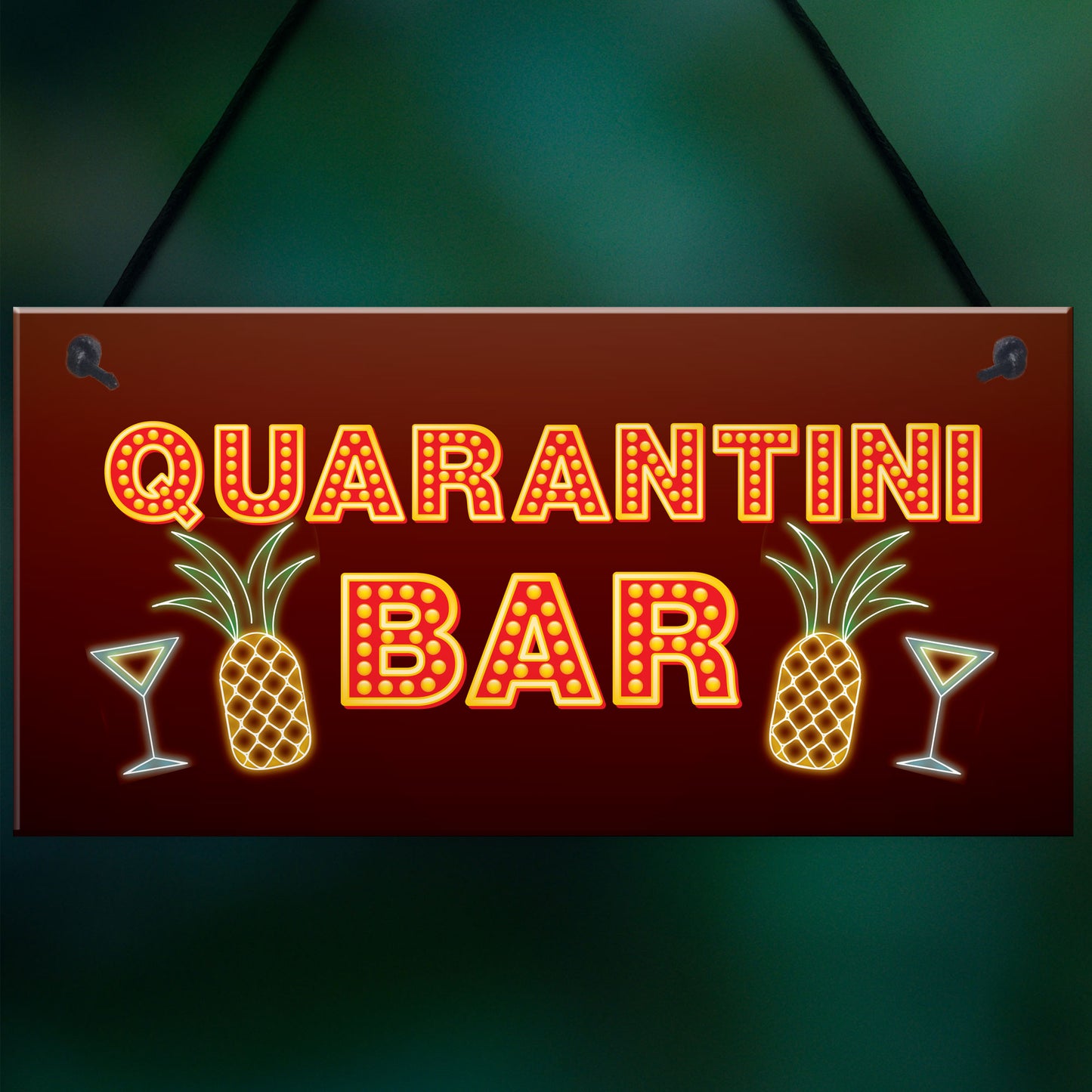 Funny Bar Signs Quarantine Corona Home Bar Decor Signs Novelty