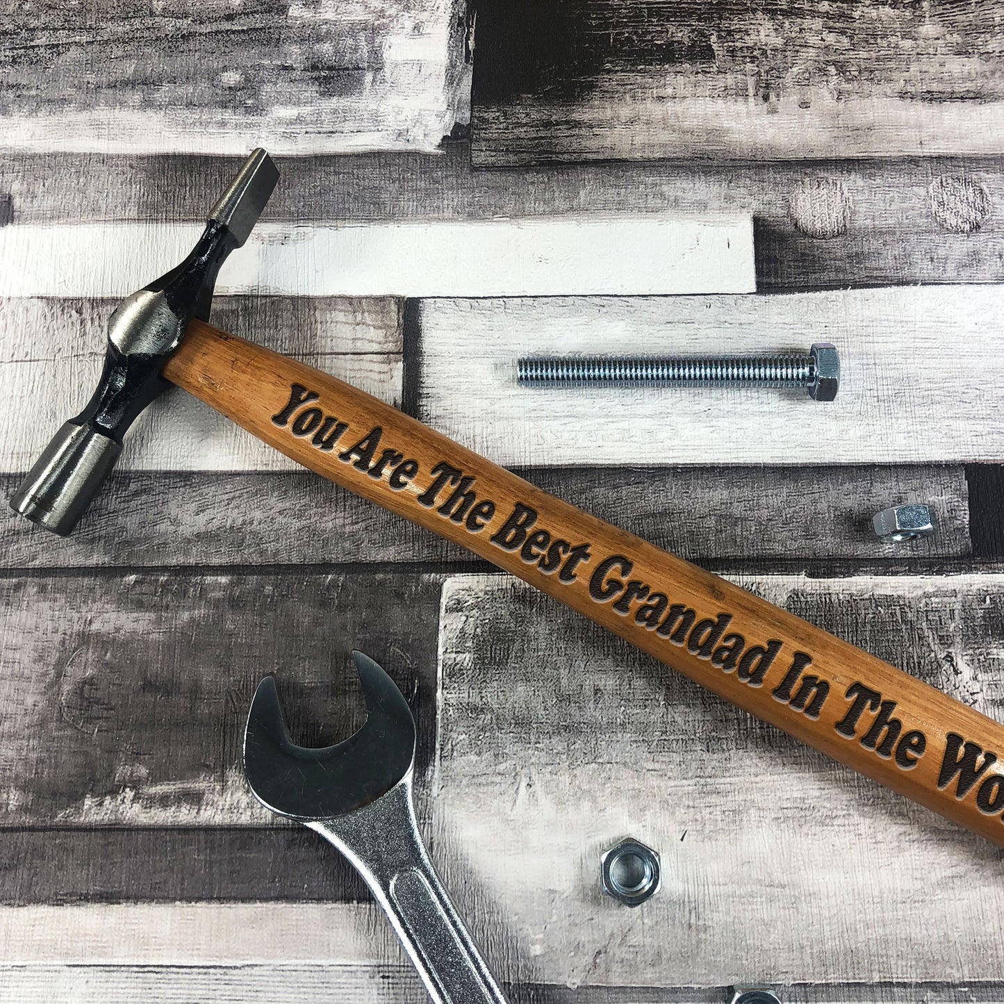 Engraved Hammer Grandad Gift For Birthday Fathers Day Novelty