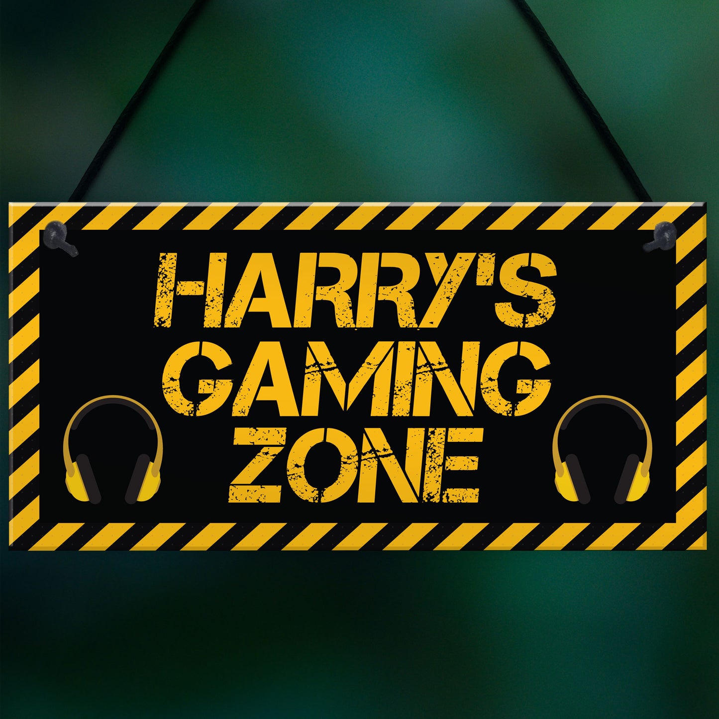 Gamer Gaming Zone Games Room Sign Man Cave Gifts For Brother