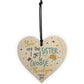 Best FRIEND Sister Gifts Wooden Heart Christmas Friendship Gift