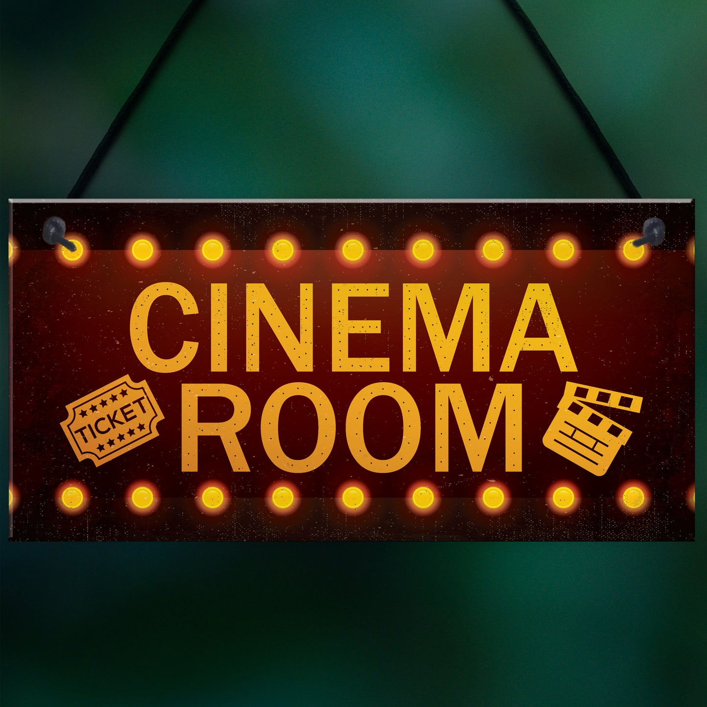 Cinema Room Home Theatre Gift For Mum Dad Man Cave Den Wall