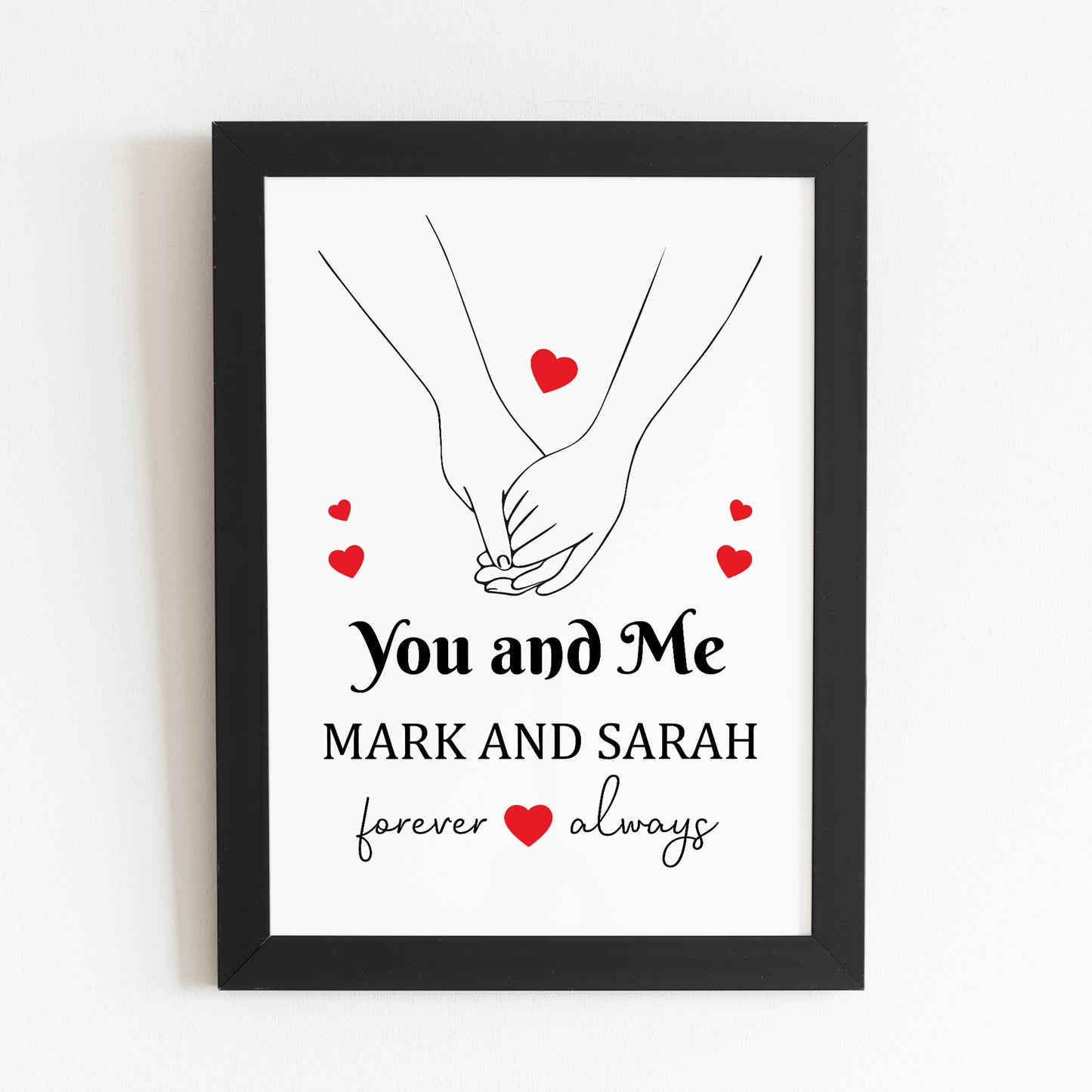 PERSONALISED Valentines Gifts For Him Her Boyfriend Girlfriend