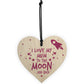 Birthday Gift For Mum Sign Mummy Wooden Heart Special Keepsake