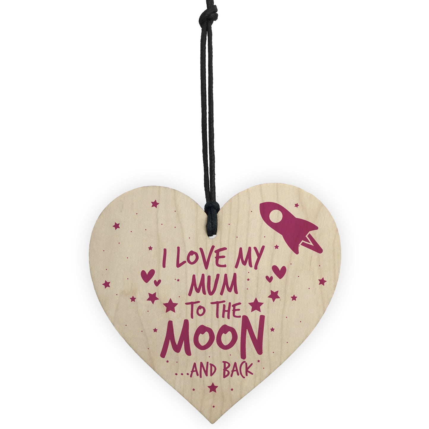 Birthday Gift For Mum Sign Mummy Wooden Heart Special Keepsake