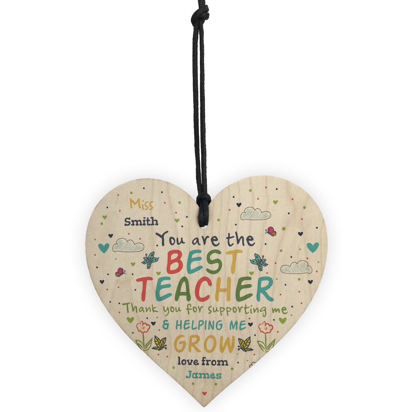 Personalised Best Teacher Thank You Gifts School Nursery School
