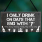 Funny Backyard Bar Sign Garden Plaque Alcohol Man Cave Beer Gin