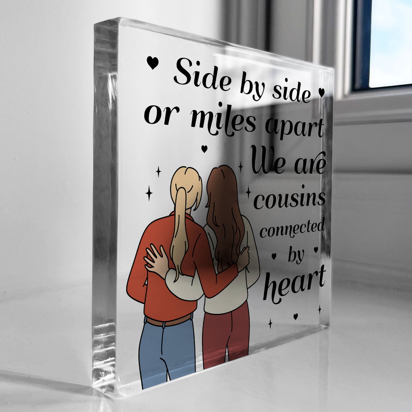 Cousin Gifts For Birthday Christmas Cousin Plaque Gift For Him