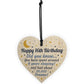 16th Birthday Card For Daughter Son Wood Heart Novelty 16th Gift