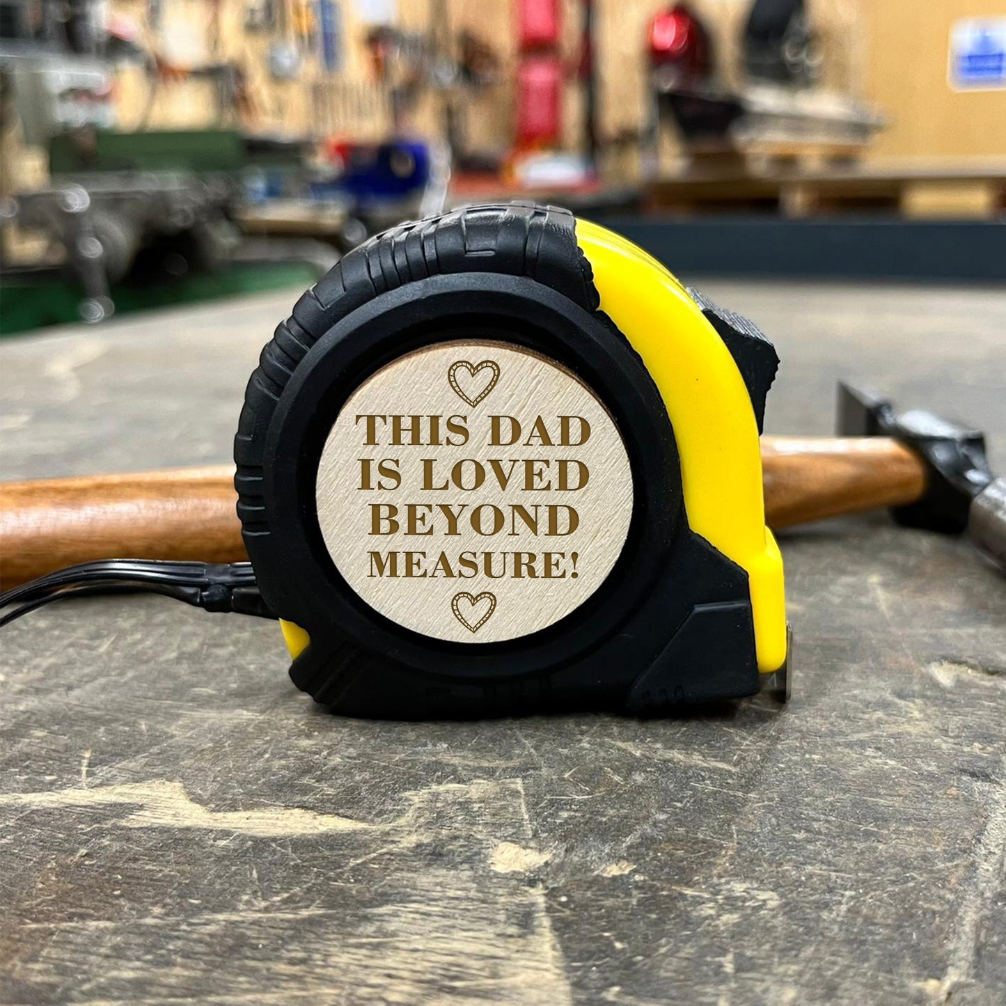 Engraved Tape Measure Gift For Dad Birthday Christmas Dad Gift