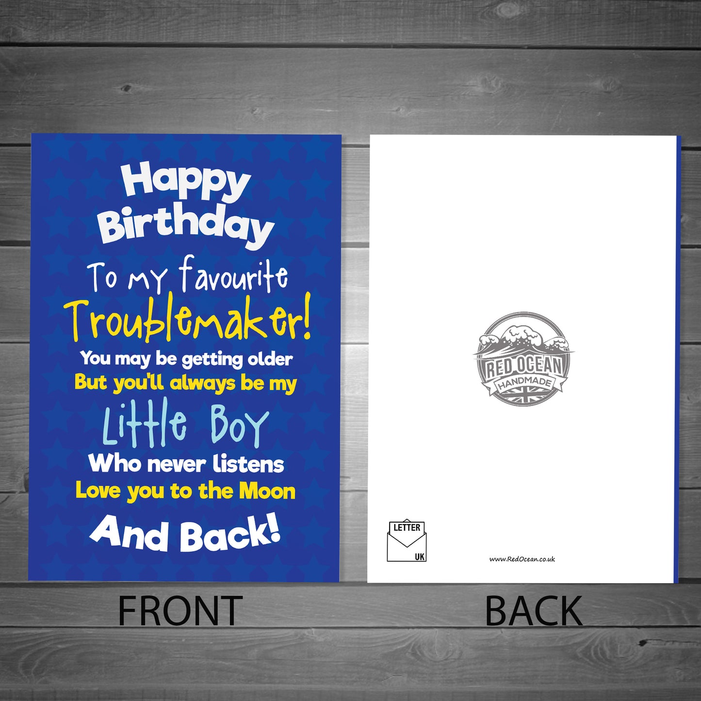 Birthday Card For Son Funny Humour Son Card From Mum Dad