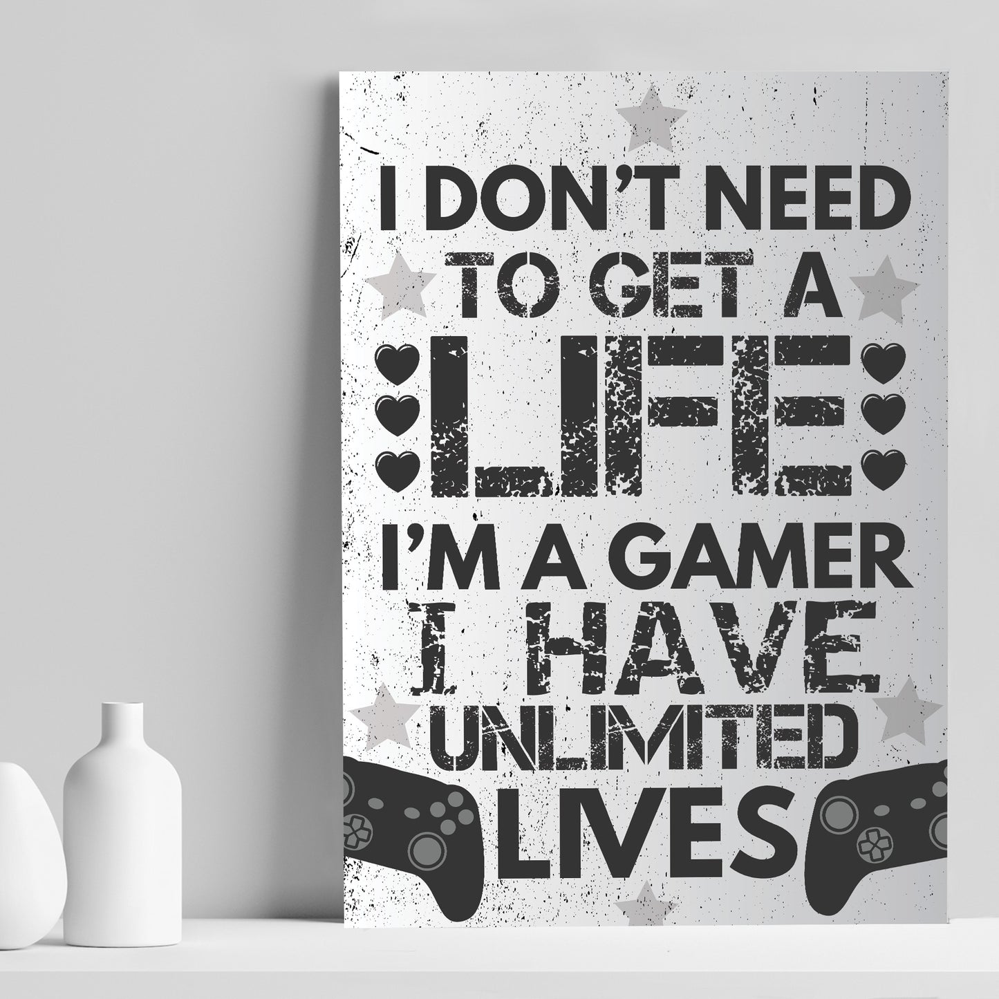 Gaming Sign For Wall Funny Gamer Gift For Xbox Fan Boys Bedroom