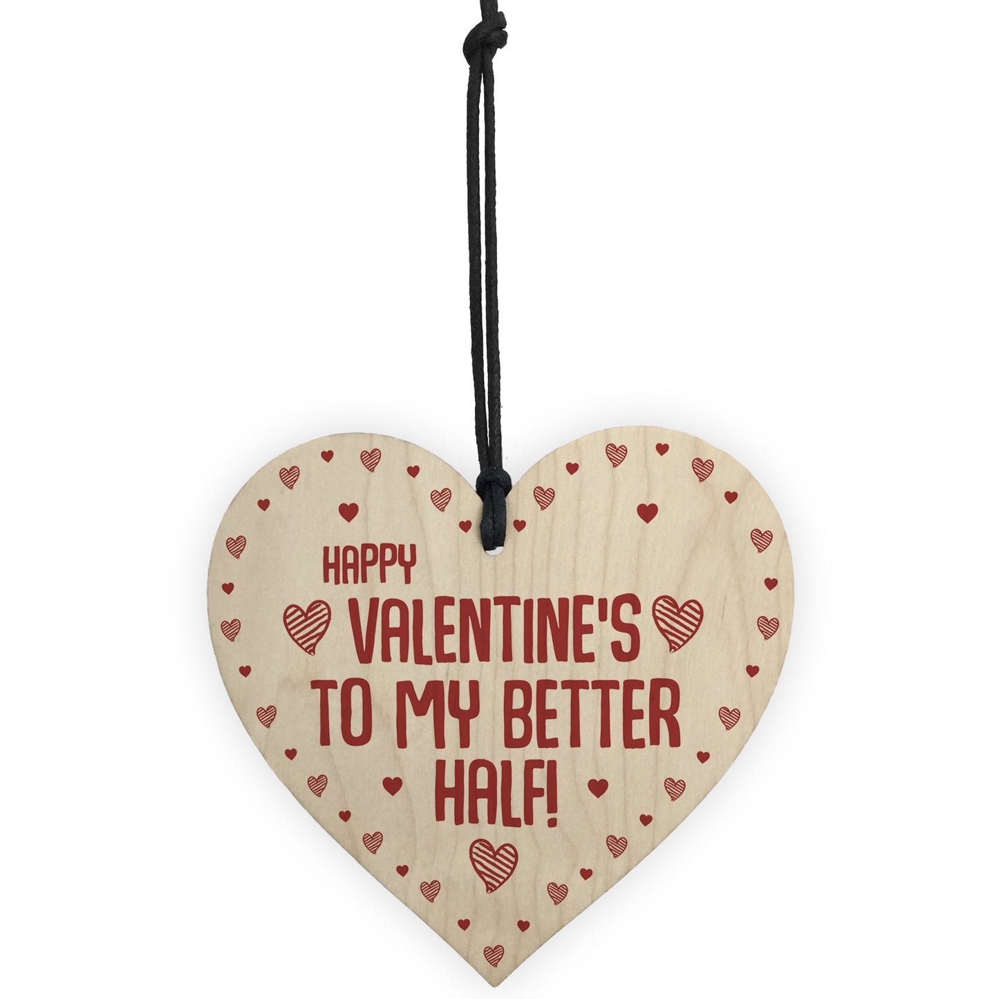 Happy Valentines Gift For Him MY BETTER HALF Boyfriend Girlfrien