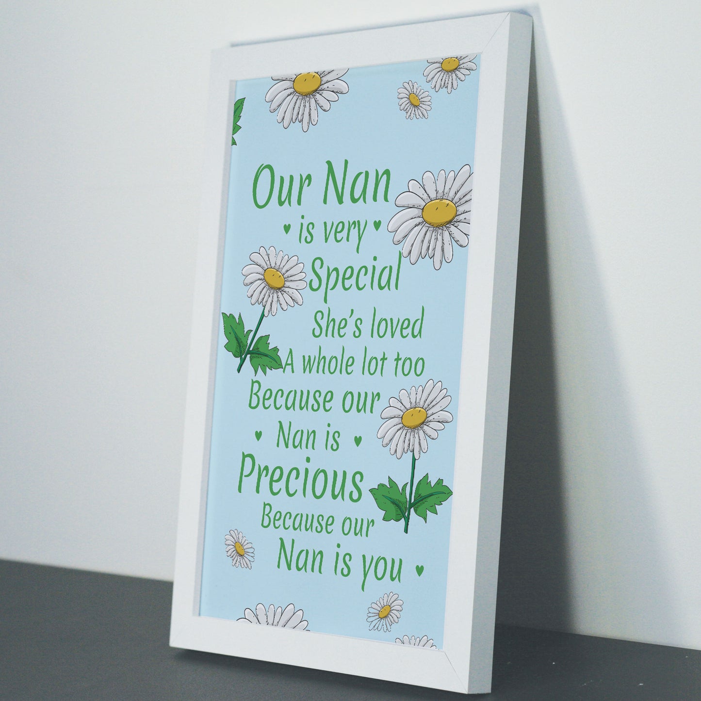 Nan Gift For Christmas Birthday Framed Print Nan Poem Novelty