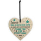 Special Thank You Gift For NHS Doctor Wooden Heart Hospital Gift