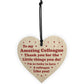 Novelty Thank You Gift For Colleague Wooden Heart Birthday Xmas