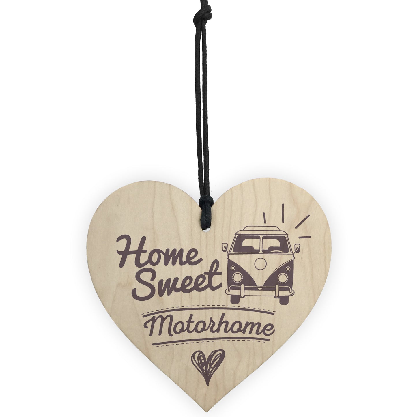 Home Sweet Motorhome Caravan Friendship Plaque Novelty Chic