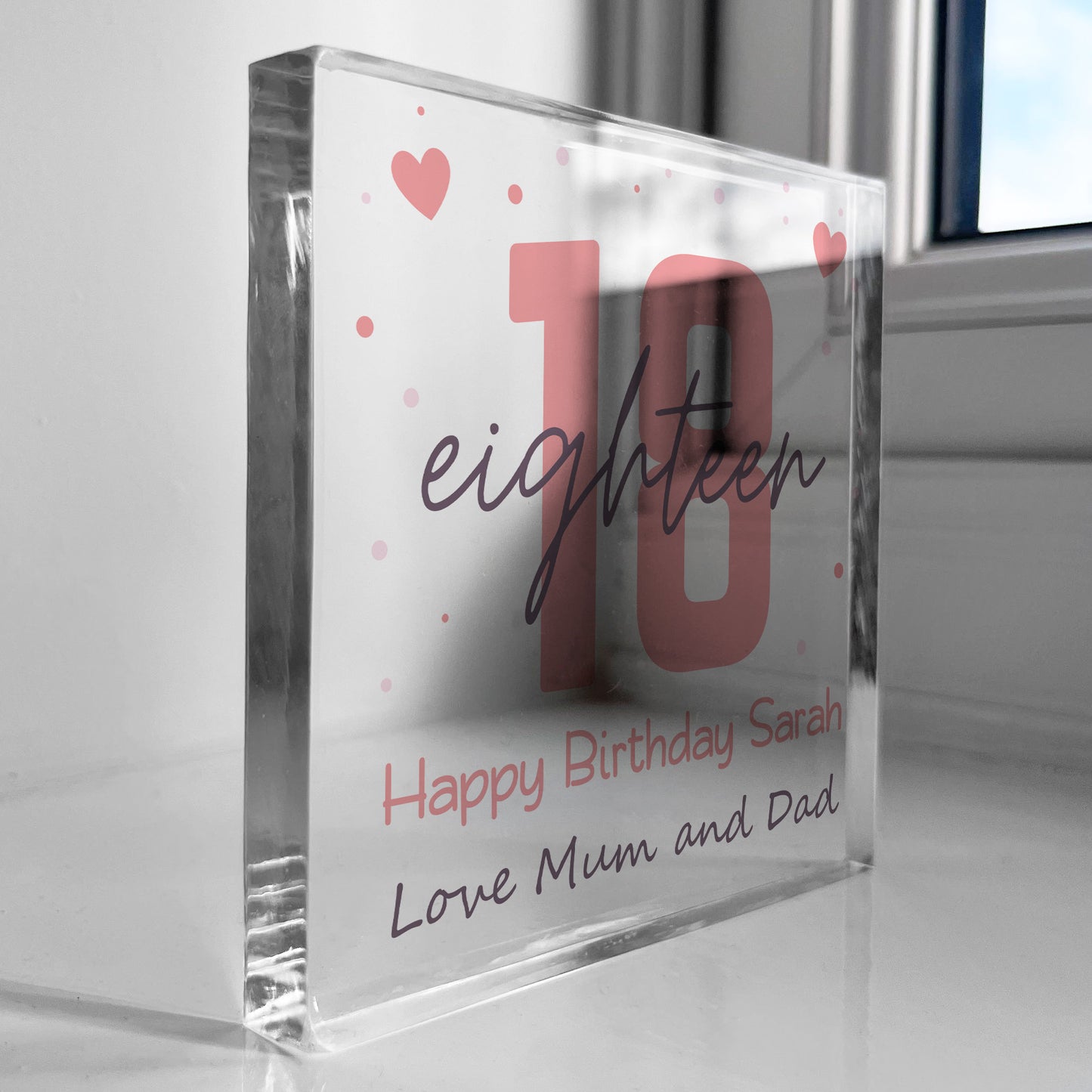 PERSONALISED 16th 18th 21st 30th Birthday Gifts For Daughter