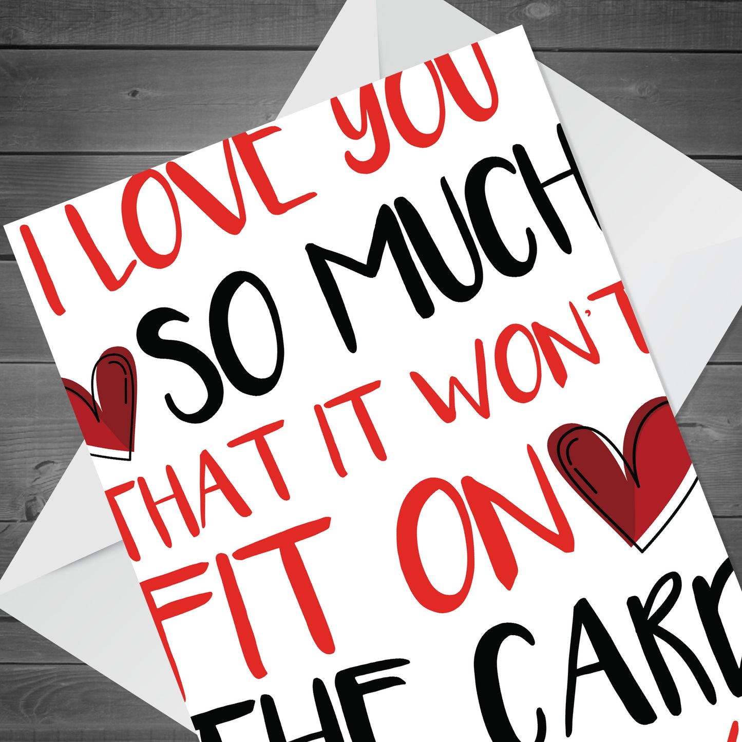Valentines Day Anniversary Birthday Card Husband Wife Boyfriend