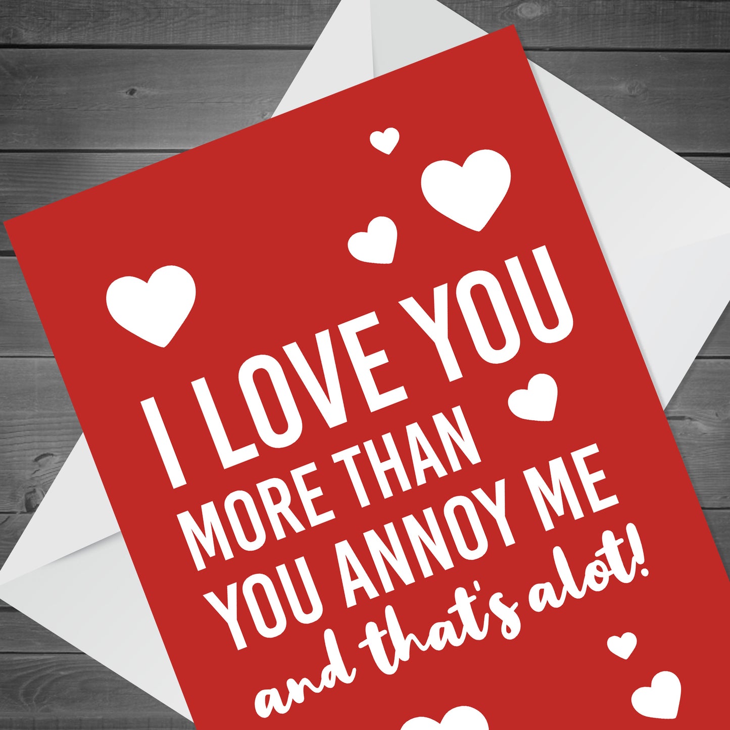 Funny Valentines Day Card Joke Romantic Card For Boyfriend