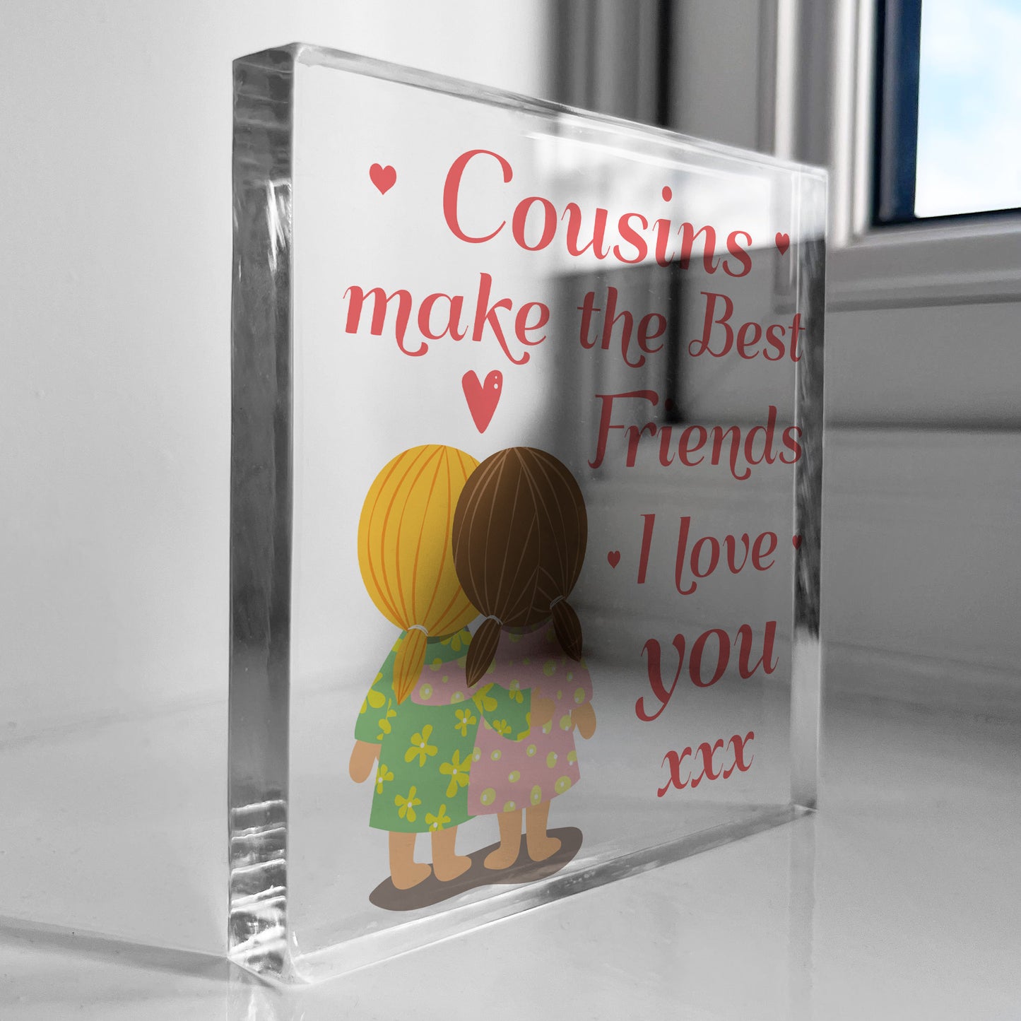 Cousin Gifts For Christmas Birthday Acrylic Block Best Friend