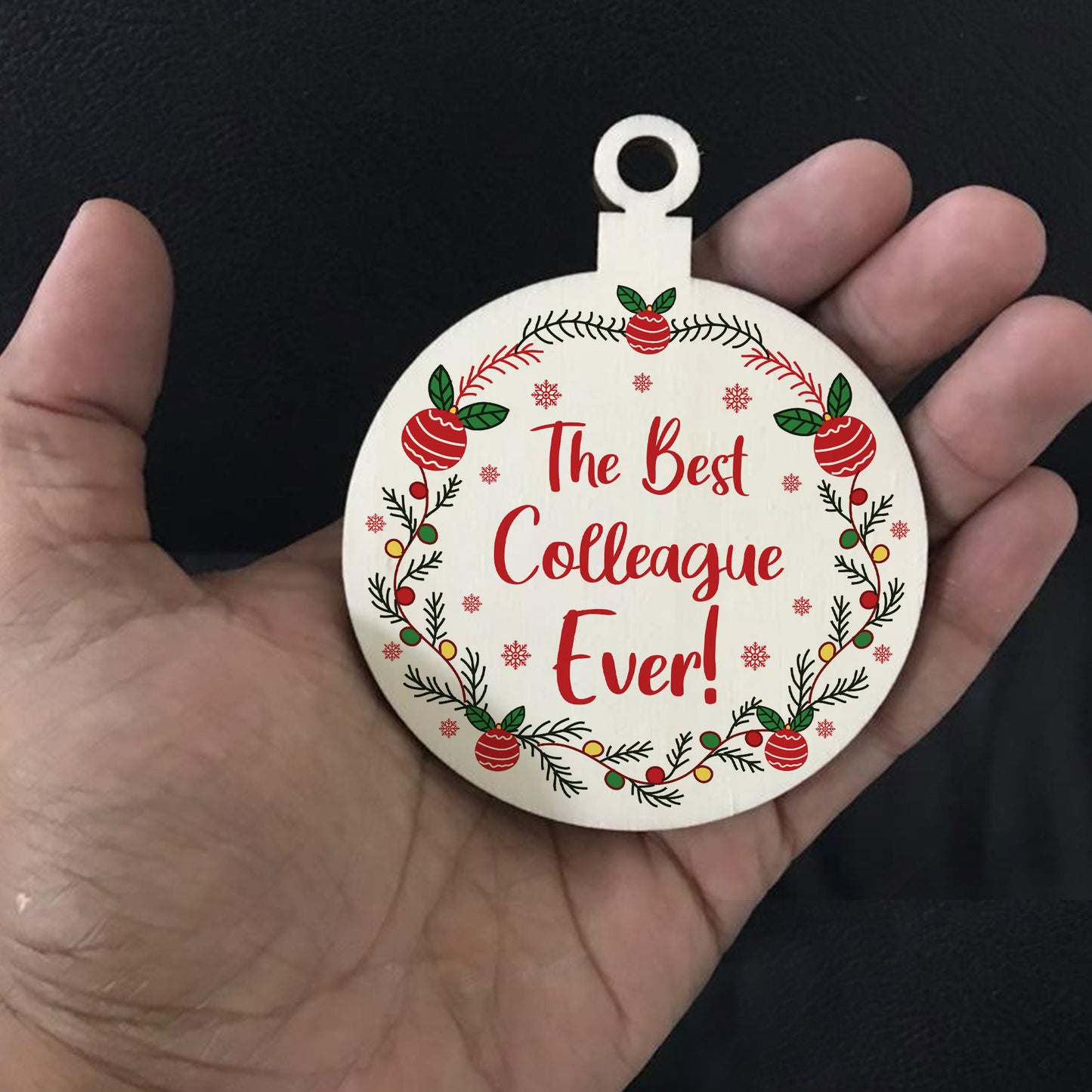 Best Colleague Christmas Bauble Tree Decor Gift For Colleague