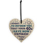 Novelty 50th Birthday Gifts For Mum Dad Brother Wood Heart