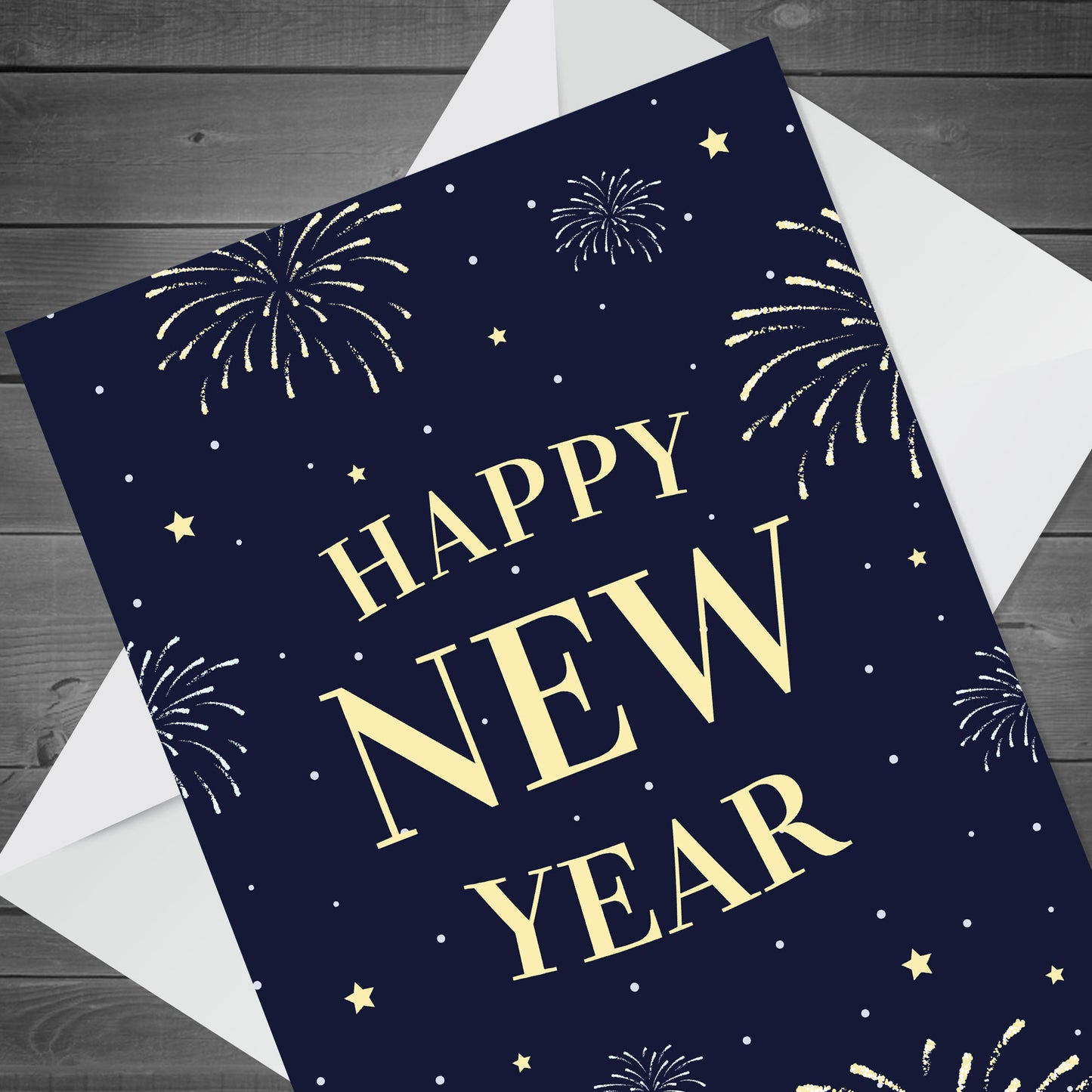 New Year Card For Friends and Family Happy New Year Cards