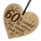 Funny Joke 60th Birthday Gift For Him Her Engraved 60th Birthday