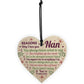 Why I Love You Nan Gifts Wooden Heart Nan Cards From Grandson