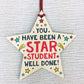 Thankyou Gift From Teacher Wood Star Leaving Nursery School Gift
