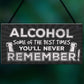 Funny Pub Bar Sign Kitchen ManCave Hanging Plaque Vodka GIFT