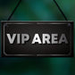 Shabby Chic VIP AREA Sign For Home Bar Man Cave Pub Club