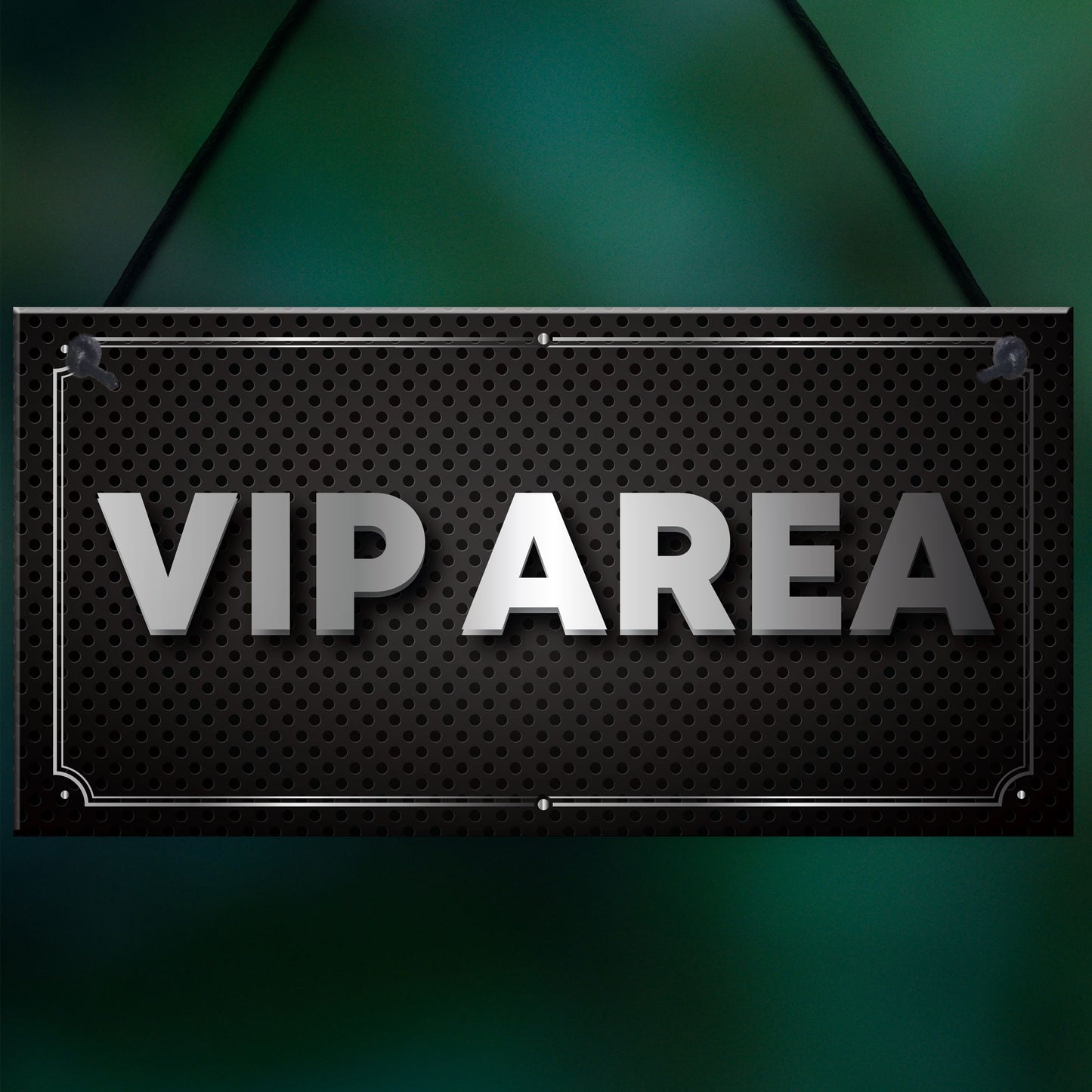 Shabby Chic VIP AREA Sign For Home Bar Man Cave Pub Club