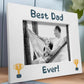 Dad Gifts For Birthday Fathers Day Dad Photo Frame Wood Dad Gift