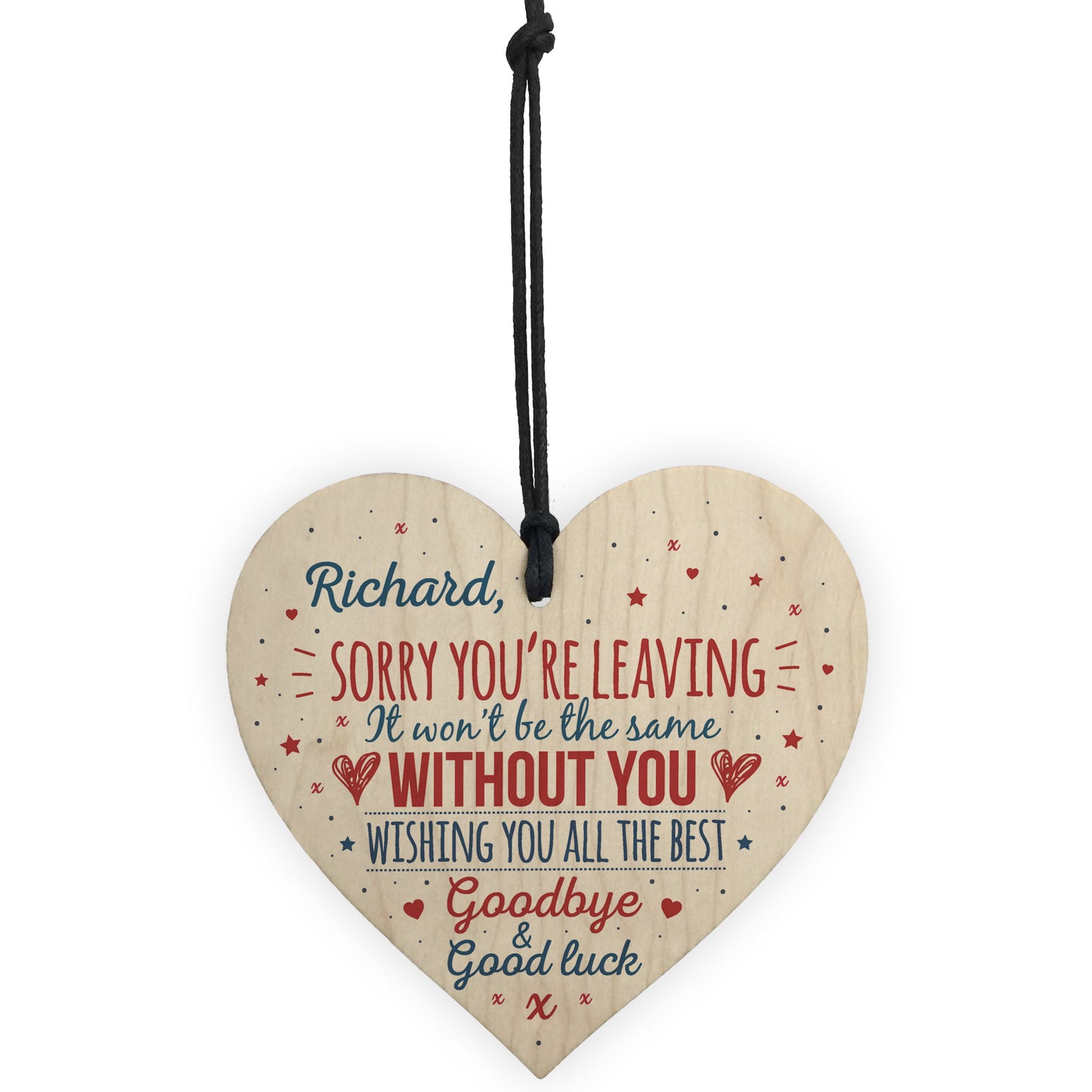 PERSONALISED Sorry You're Leaving Boss Friend Colleagues Gift