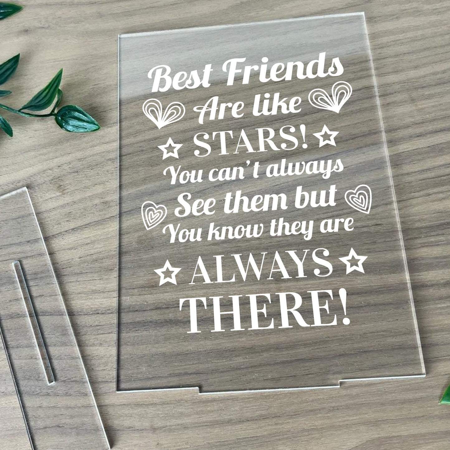 Best Friend Plaque Gift For Birthday Christmas Friendship Sign