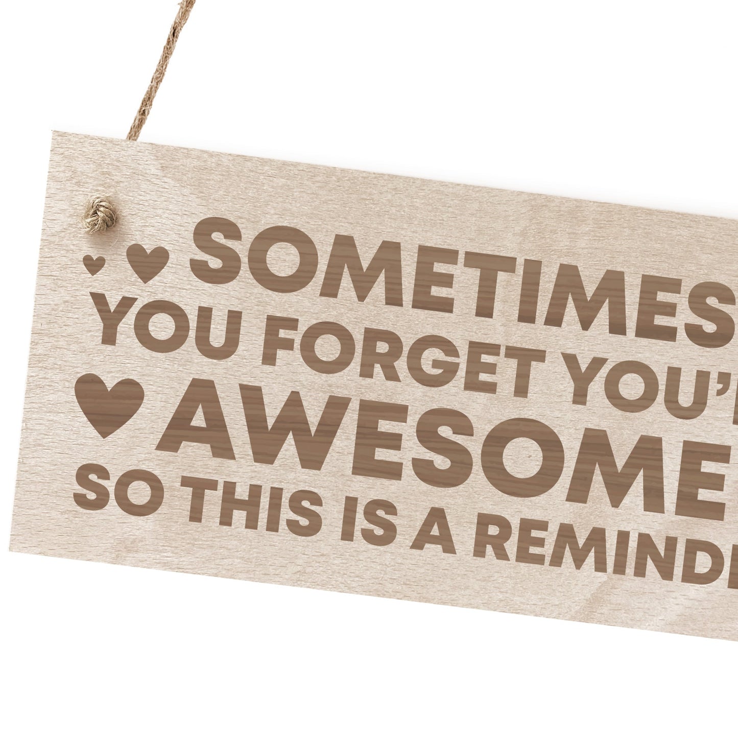 Friendship Sign Wooden Sign Awesome Reminder Best Friend Gift