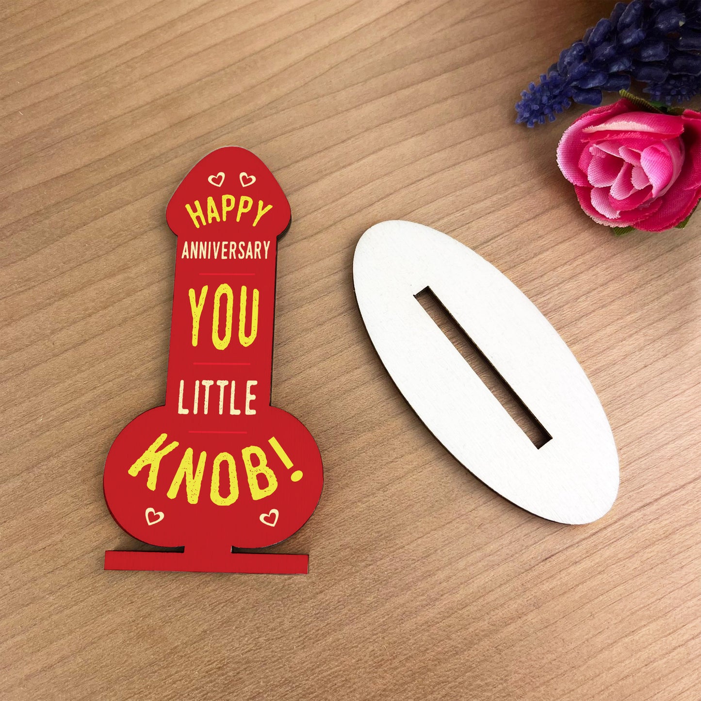 Rude Anniversary Gifts For Him Wooden Plaque Gift For Boyfriend