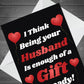 Funny Anniversary Birthday Card For Wife Girlfriend A6 Card Joke