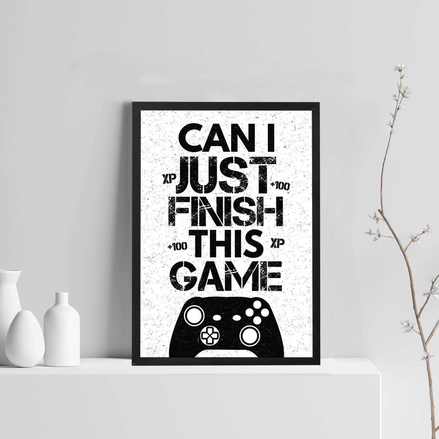 Gaming Print For Xbox Fan Boys Bedroom Decor Gift Gaming Gifts