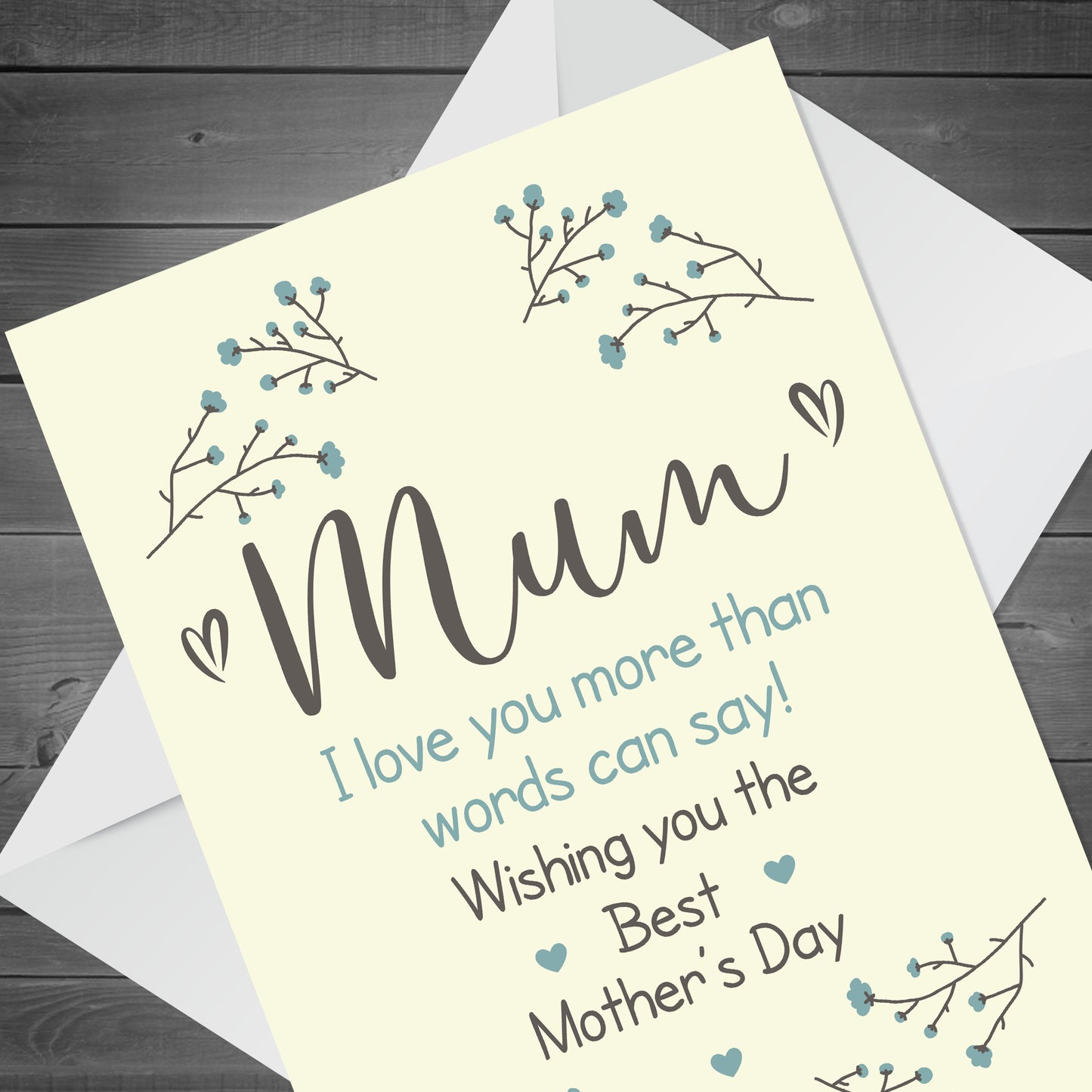 Mothers Day Card For Mum A6 Card Mum Card From Daughter Son