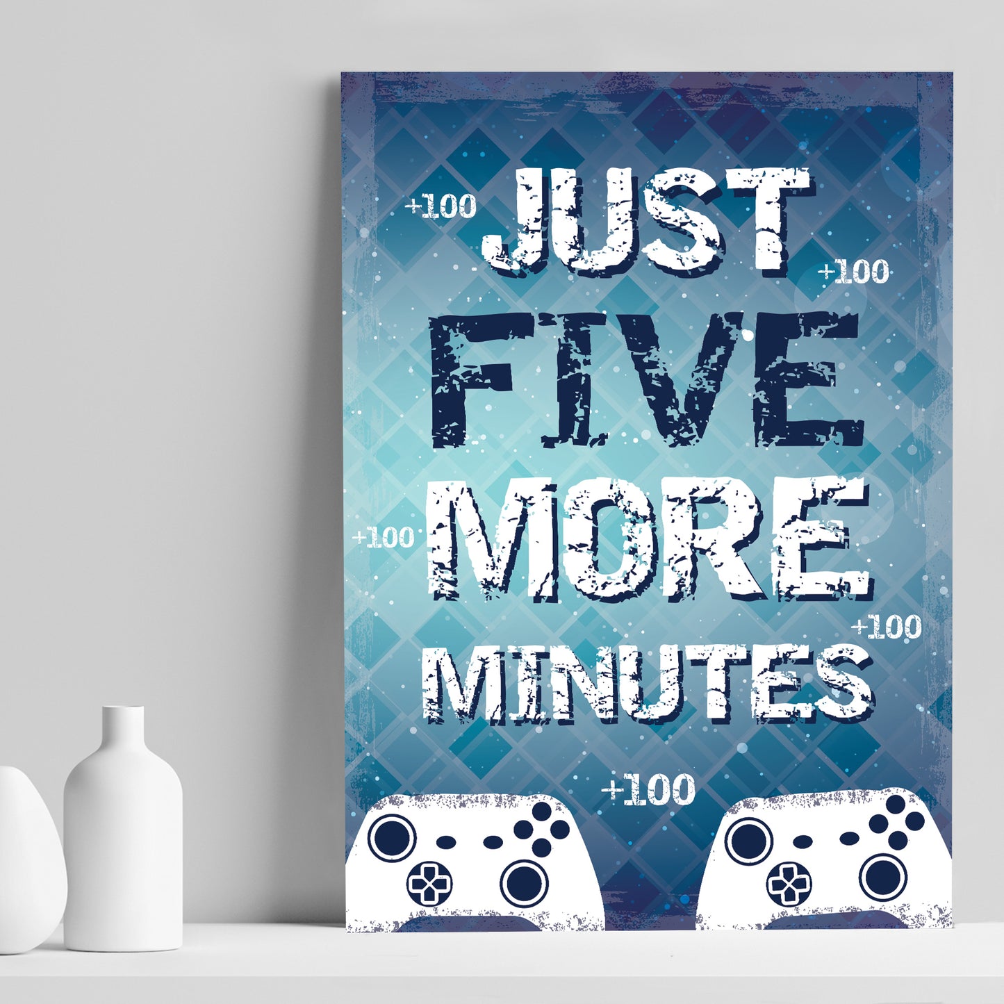 Boys Bedroom Sign Gaming Print Gamer Gift For ManCave Games Room