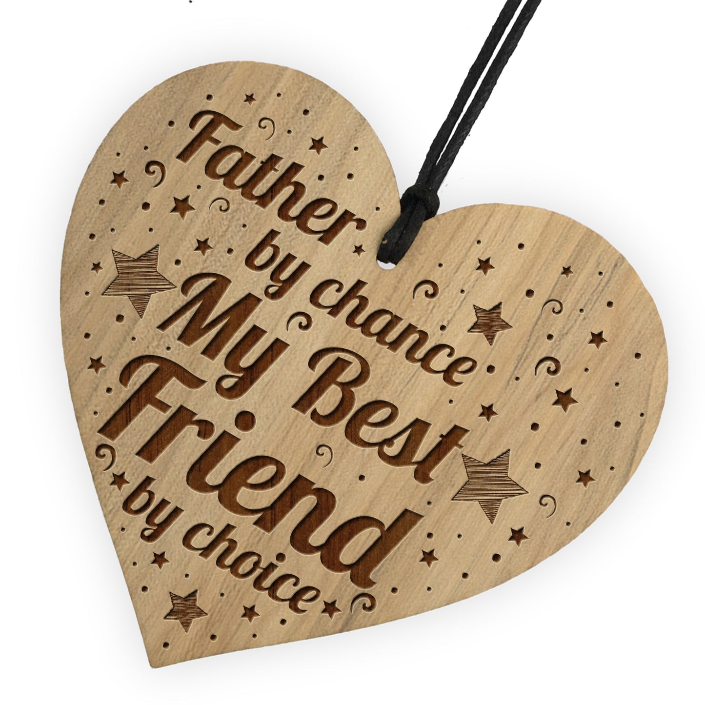 Dad Gift From Daughter Son Best Friend Gift Engraved Heart