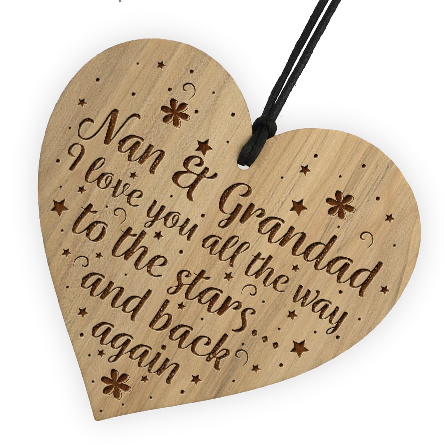 Nan And Grandad Engraved Gift From Grandchildren Christmas Gift