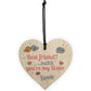 Best Friend My Sister Wooden Heart Sign Sister Friendship Gift