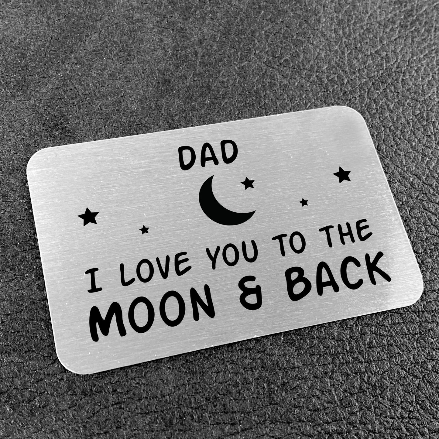 Gift For Dad Birthday Christmas Wallet Card Insert DAD Keepsake