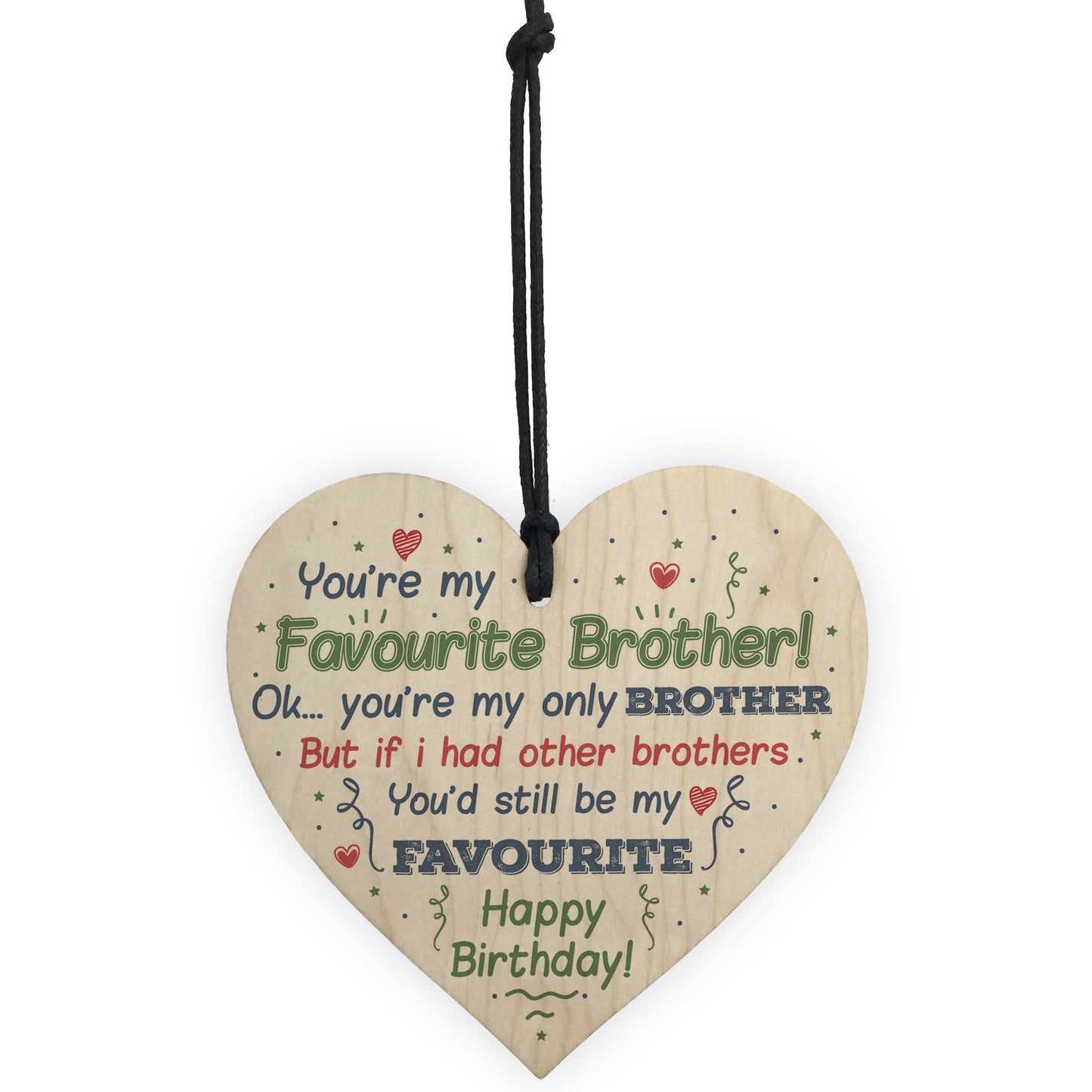 Brother Birthday Gifts For Him Sister Mum Dad Funny Card Gift