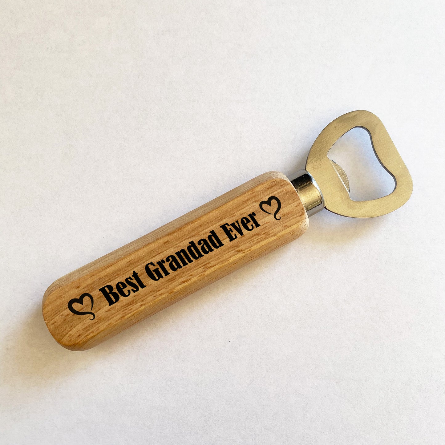 Best GRANDAD Ever Wood Bottle Opener Birthday Xmas Gift