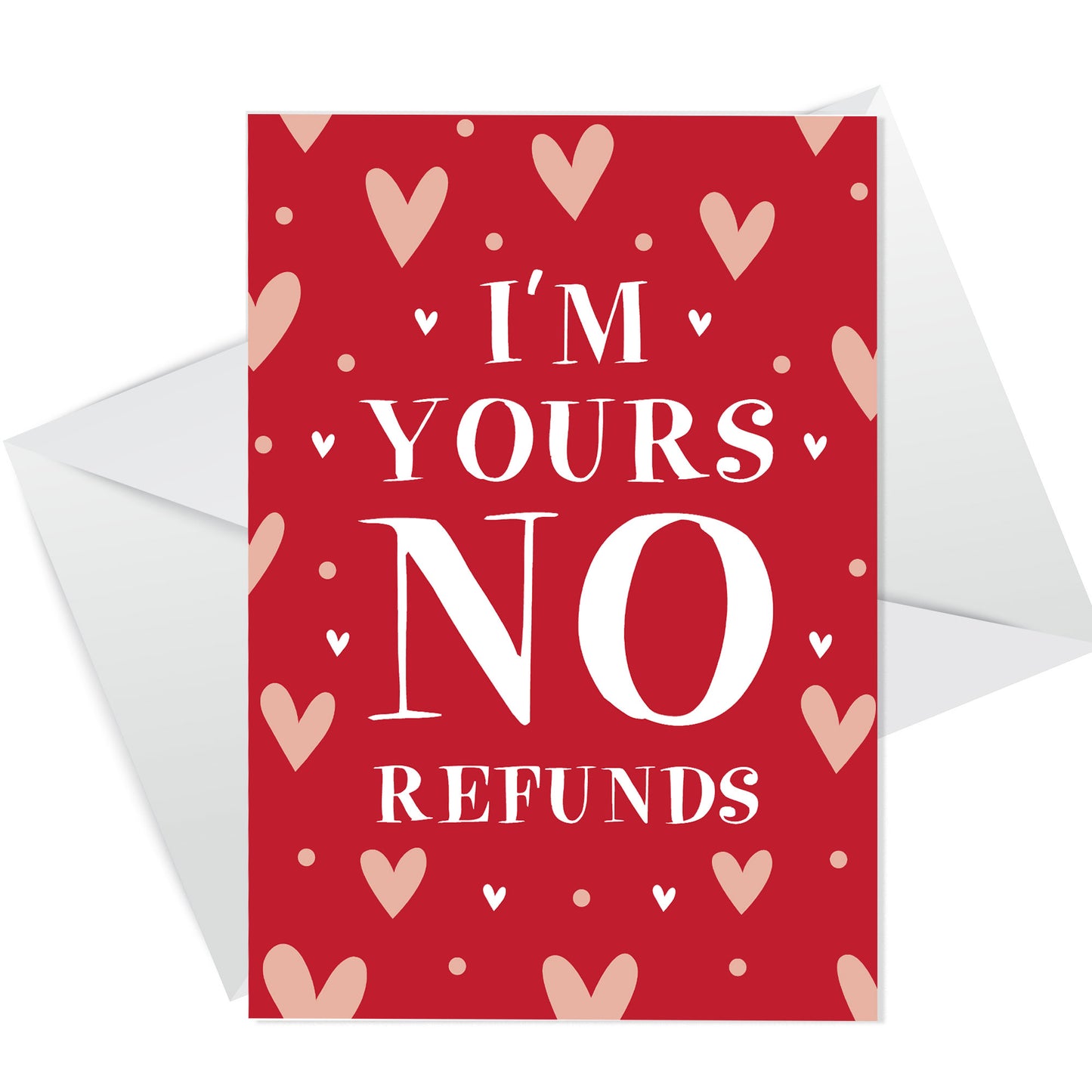 Funny Valentines Card for Him Her Novelty Heart and Card