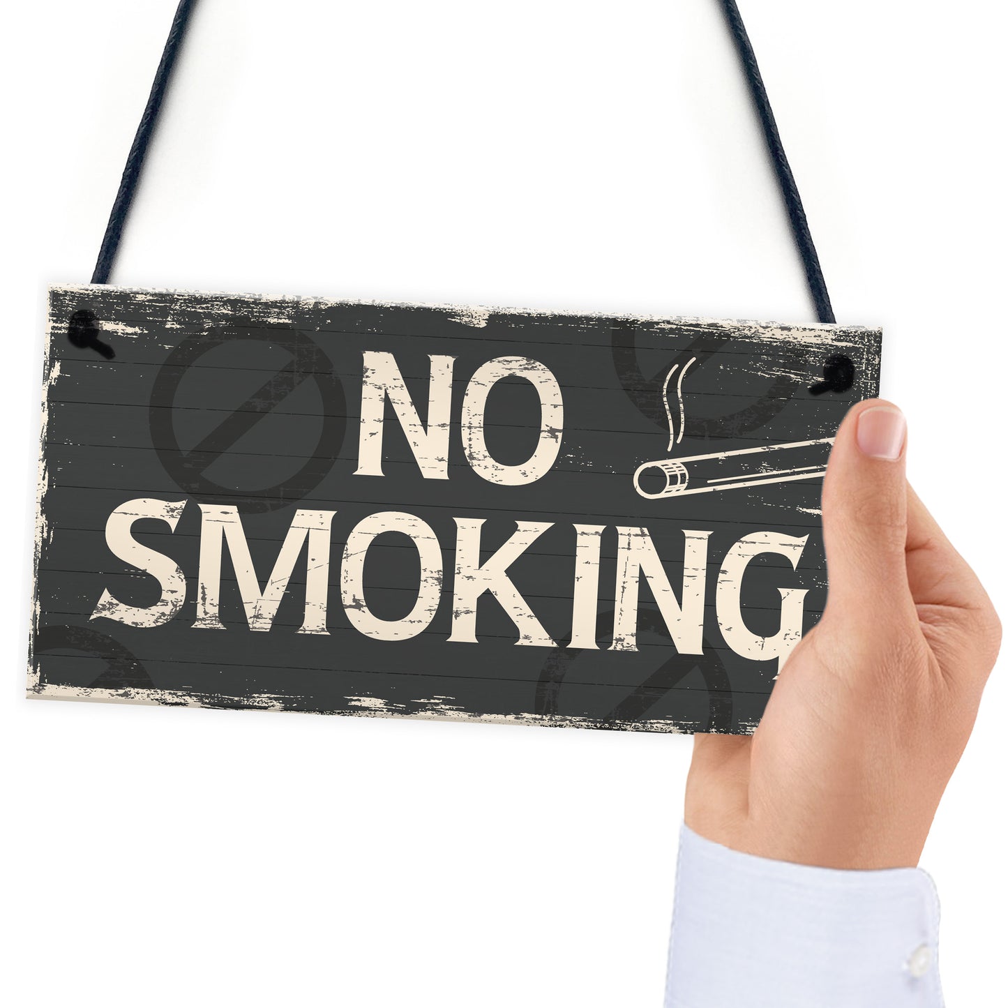 No Smoking Area Hanging Sign Hotel Garden Pub Bar Door Wall Sign